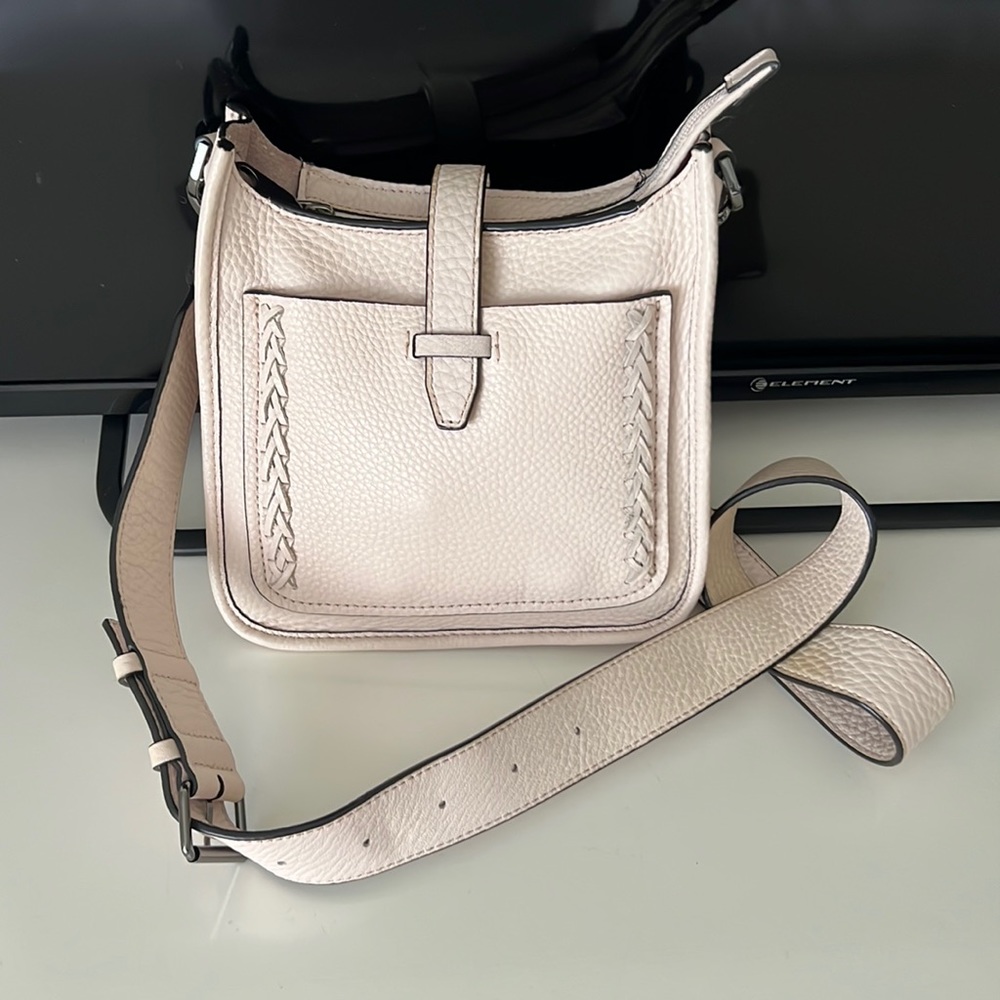 Pink Rebecca Minkoff saddle bag